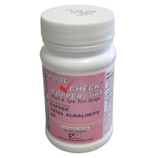 Pool Check - Teste De Ph, Alcalinidade e Cobre - Pure W