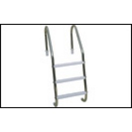 Escada Tradicional 5 Degraus em Inox