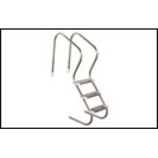 Escada Confort 4 Degraus em Inox