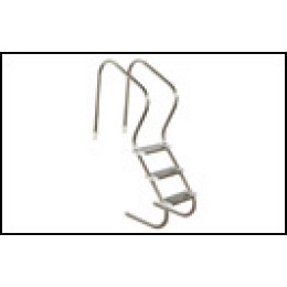 Escada Confort 4 Degraus em Inox